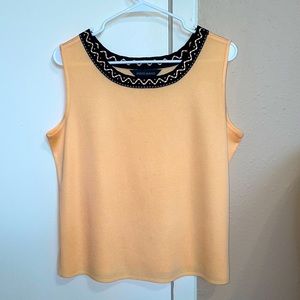 Ming Wang Sleeveless top